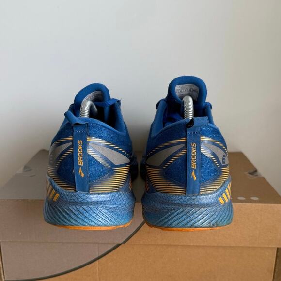 Brooks Levitate GTS 6 Men Blue/Yellow Men Running Sneakers- SZ 10 main image 8